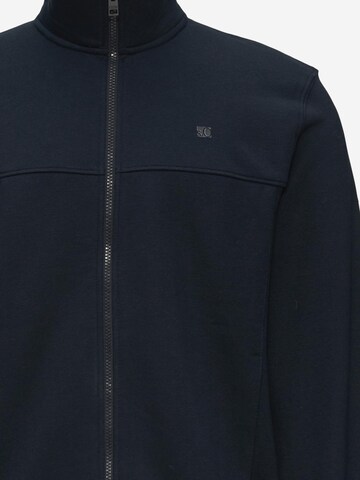 s.Oliver Zip-Up Hoodie 'Basic' in Blue