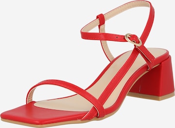 GLAMOROUS Sandaalit värissä punainen: etupuoli