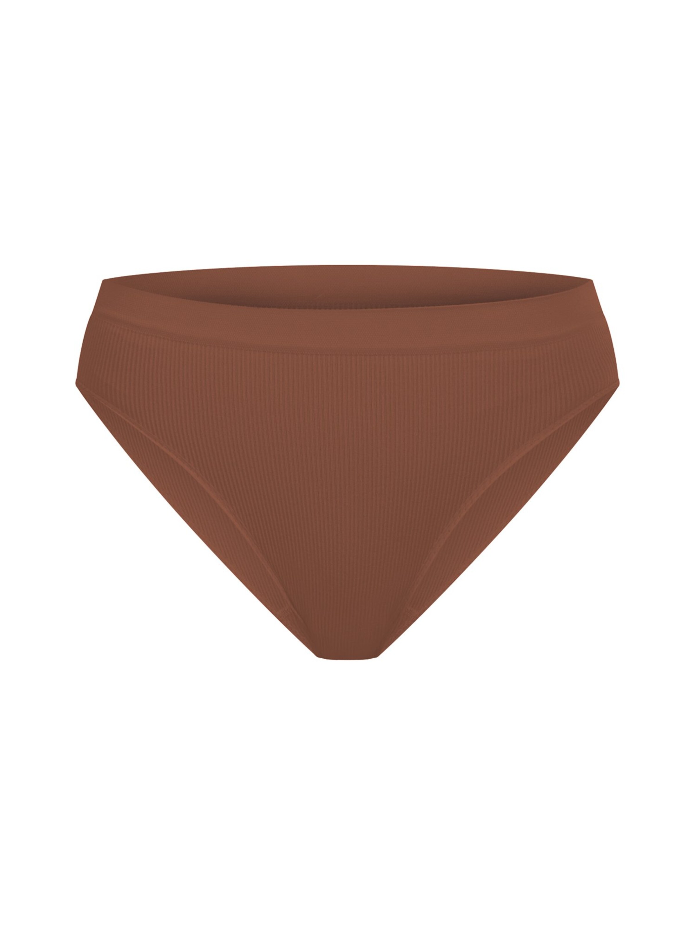 Slip scultant ' Nysa ' Smilodox en marron : devant