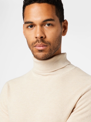 TOM TAILOR Sweater in Beige