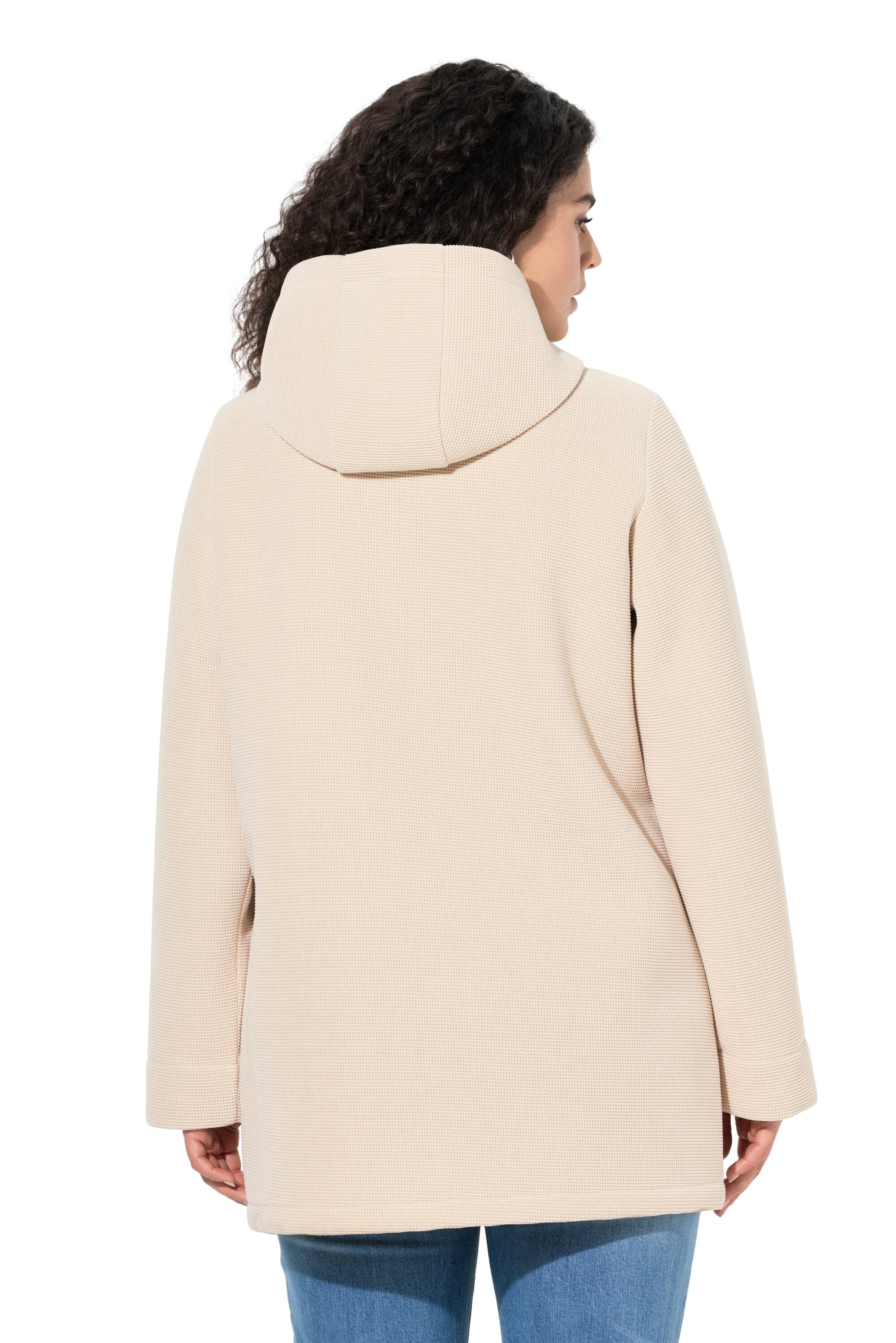 Ulla Popken - Chaqueta de entretiempo en beige