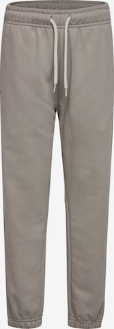 Hummel Loosefit Sporthose in Grau: Vorderseite