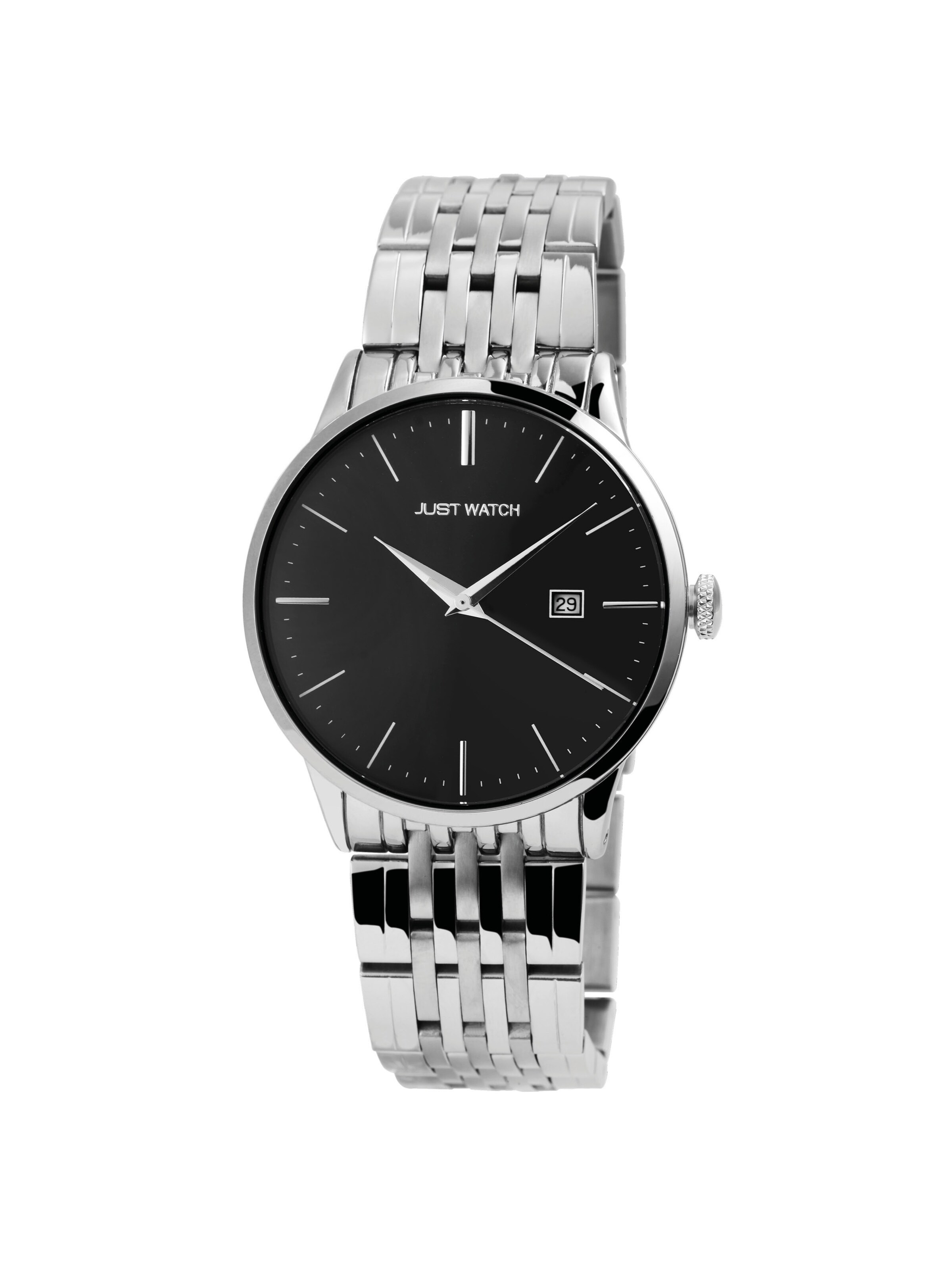 Just Watch Analoguhr‌‌‌‌‌‌‌‌‌ in Silber: Vorderseite