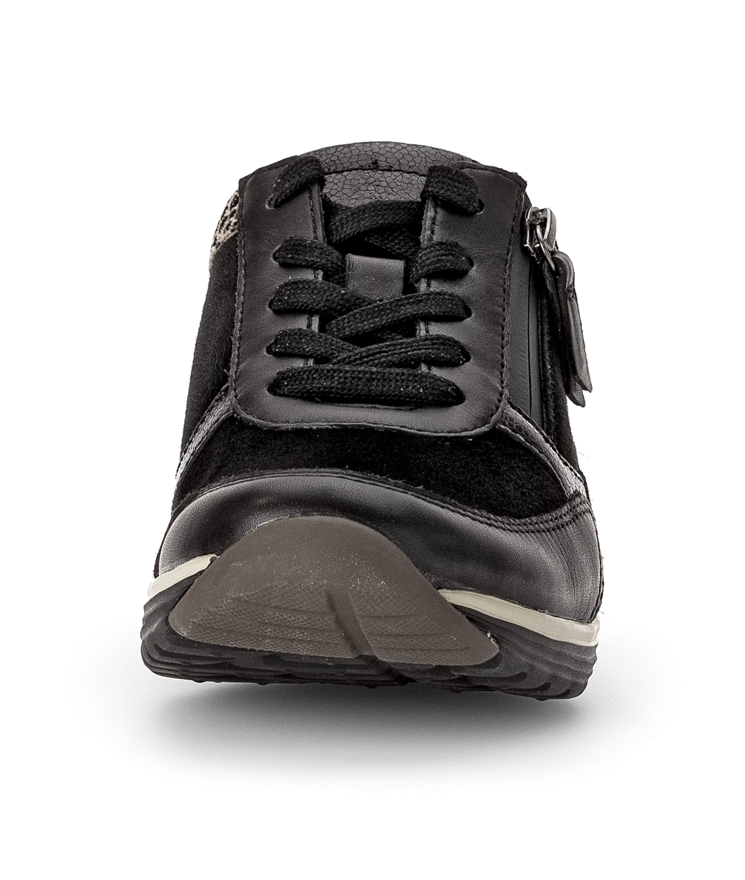 Gabor Rollingsoft Lace-Up Shoes in Black