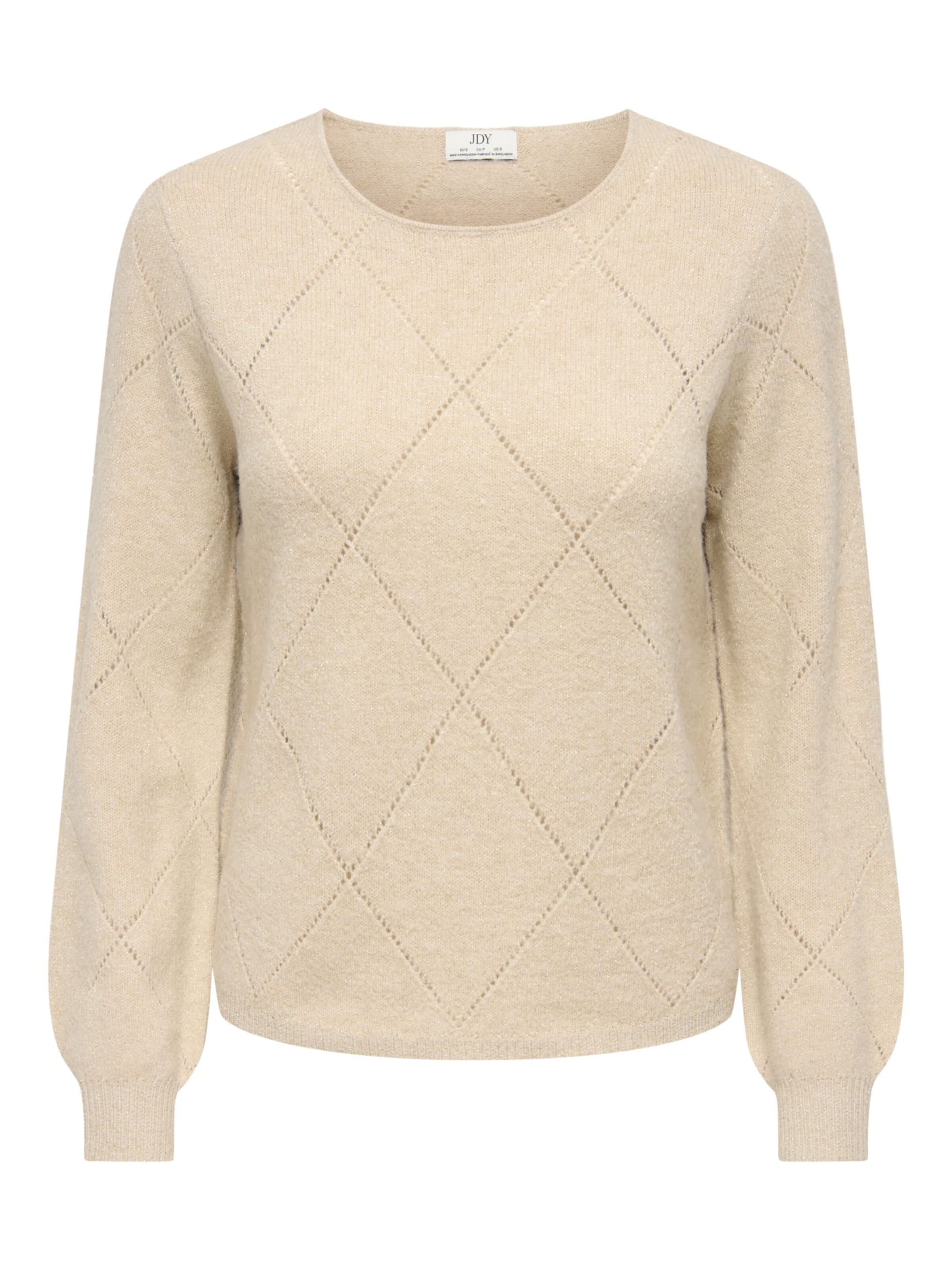 JDY Pullover 'JDYAspen' in Beige: Vorderseite