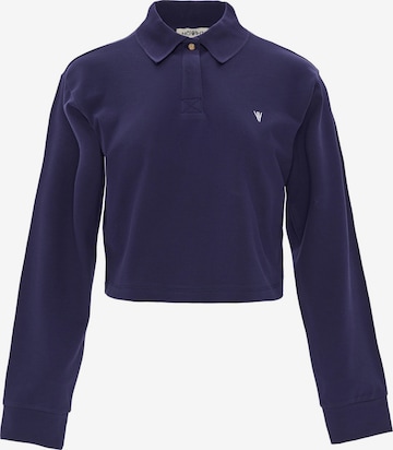 NOWIHT Shirt 'Ottilie' in Blue: front