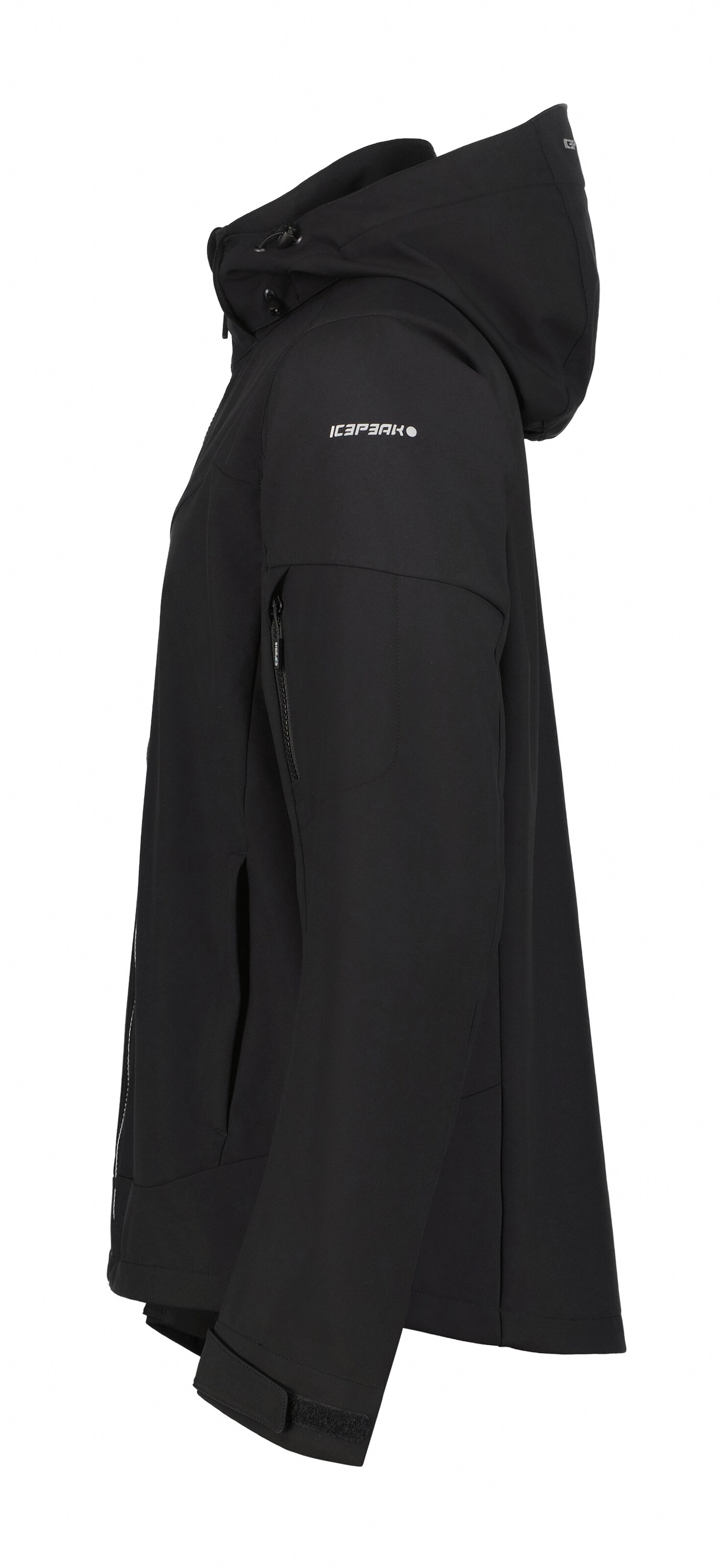ICEPEAK Winterparka in Schwarz