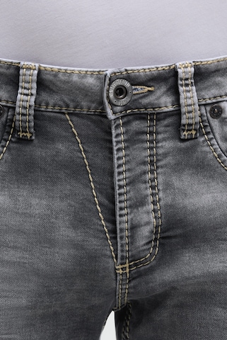 CAMP DAVID Regular Jeans in Grau