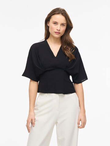 Haut 'VIRella' VILA en noir : devant