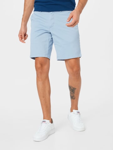 TOMMY HILFIGER Chino Pants 'Brooklyn' in Blue: front