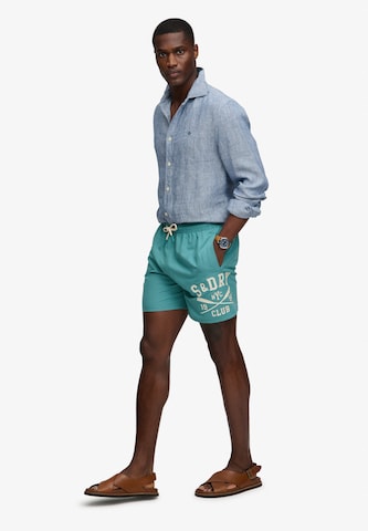 Shorts de bain Superdry & Co en vert