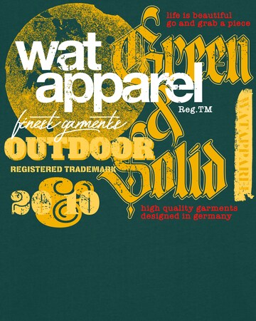T-Shirt Watapparel en vert