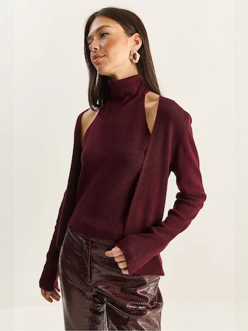 Bianco Lucci - Blusa 'Blusen' em vermelho