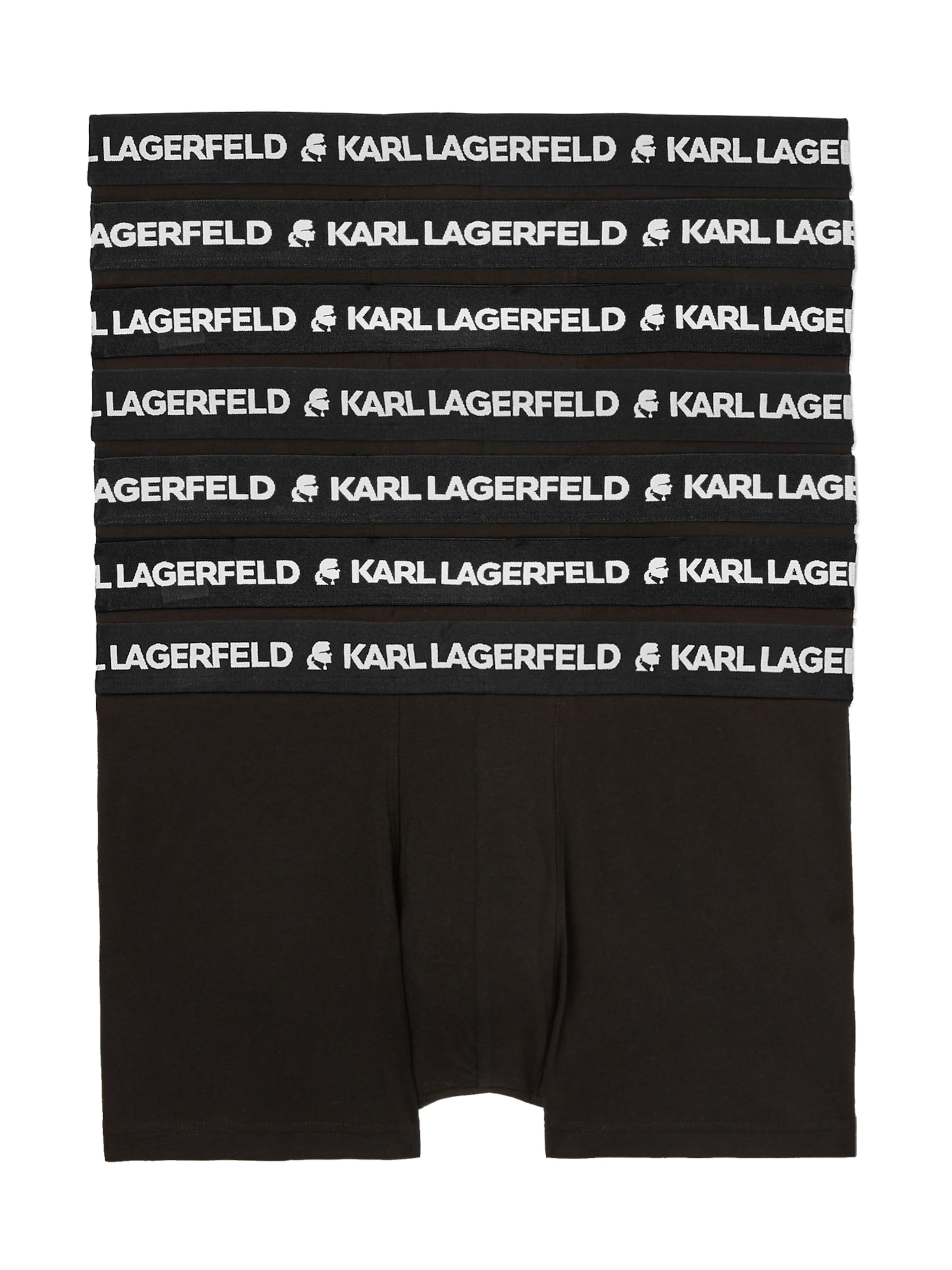 Karl Lagerfeld Boxeralsók - fekete: elől