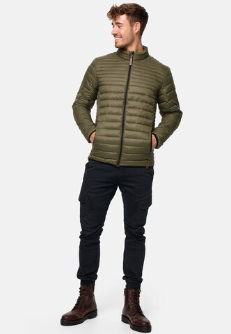 INDICODE JEANS Tussenjas 'Islington' in Groen