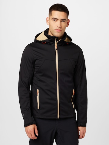 Veste outdoor ICEPEAK en noir : devant