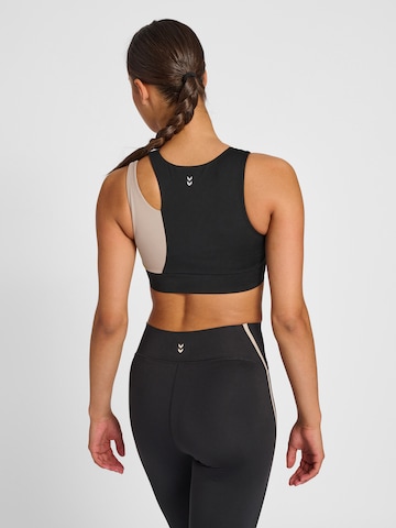 Hummel Bustier Sport-BH in Schwarz