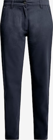 Oxmo Regular Chino Pants 'Doneta' in Blue: front