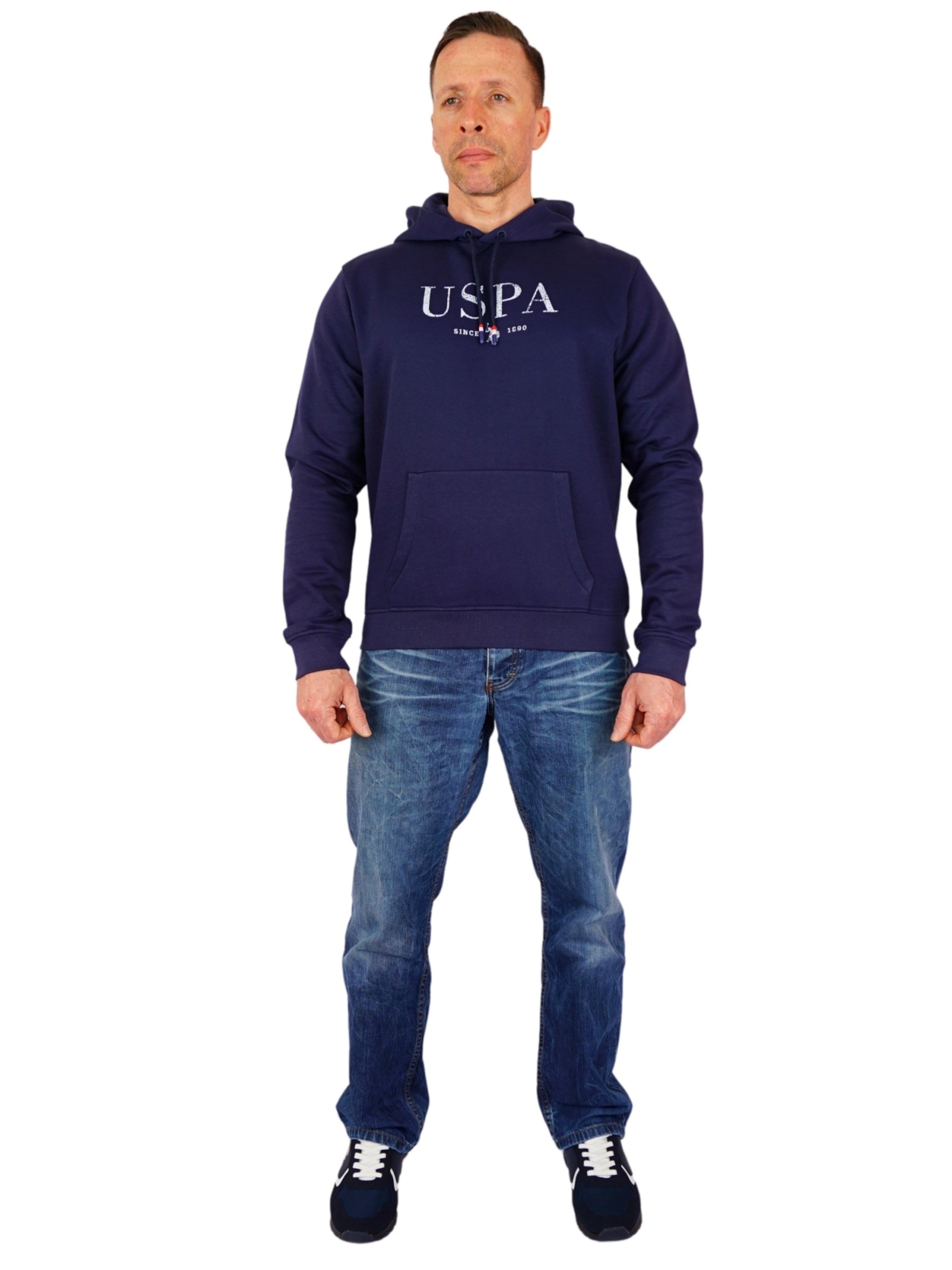 Felpa di U.S. POLO ASSN. in blu