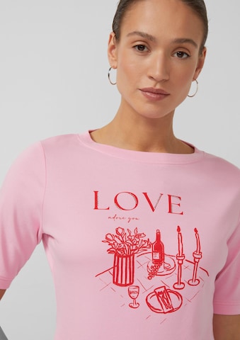 s.Oliver Red Label Plus Shirt in Pink