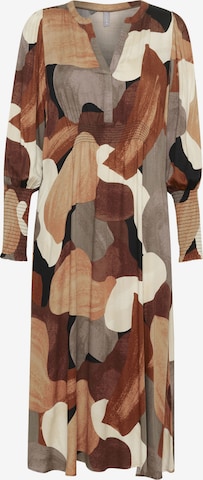 Robe 'CUDana' CULTURE en marron : devant