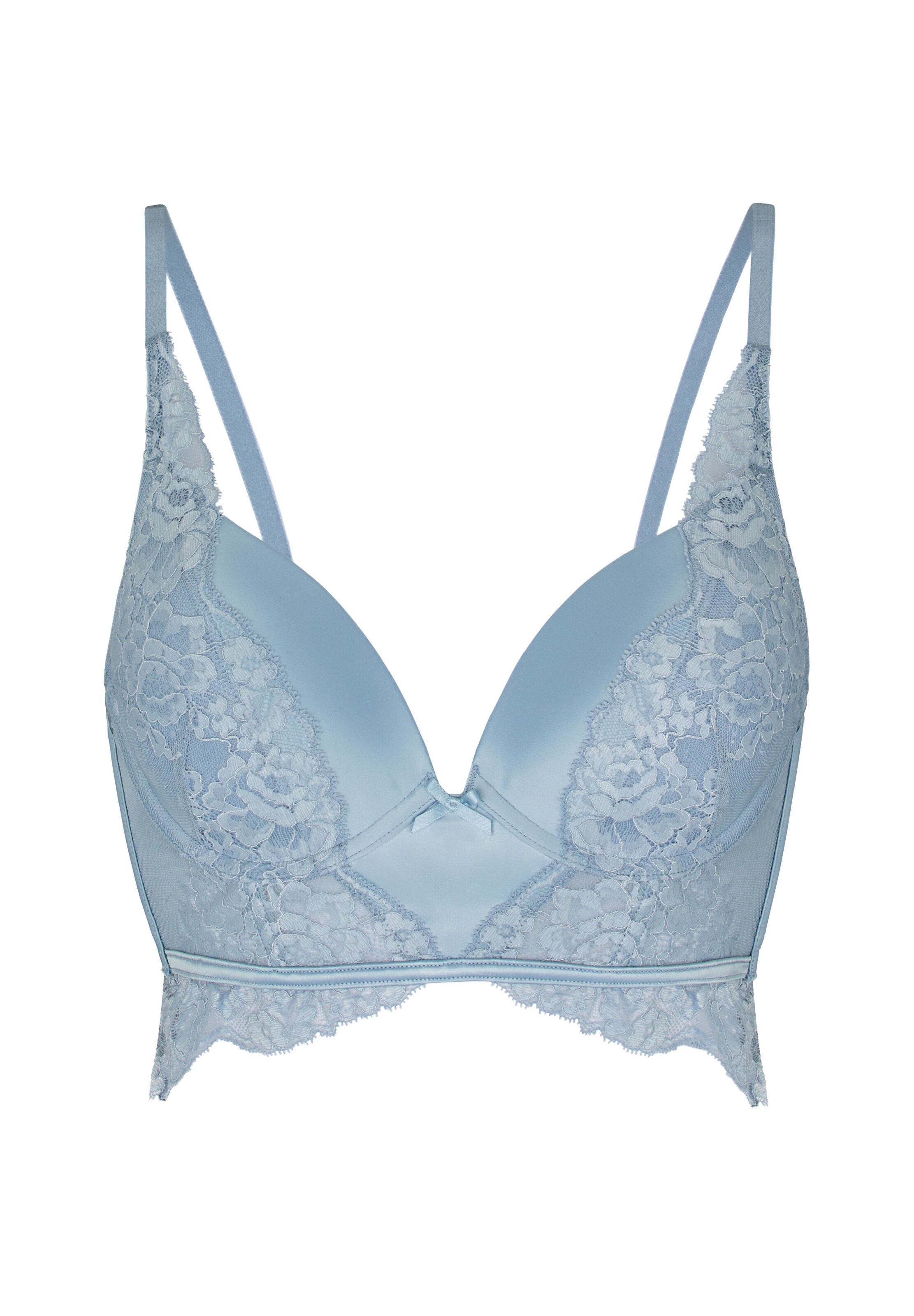 Push-up Sutien 'Rosie' de la Hunkemöller pe albastru: față