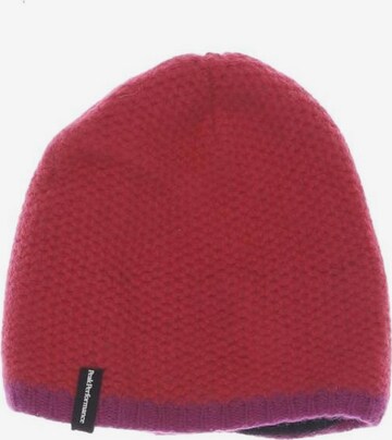 PEAK PERFORMANCE Hut oder Mütze One Size in Rot: predná strana