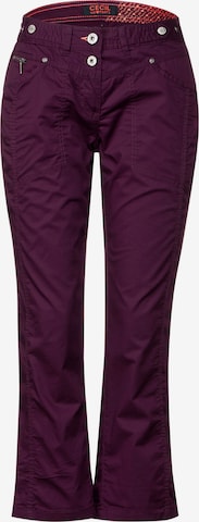 CECIL Regular Pants in Purple: front