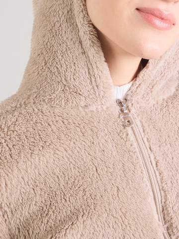 ONLY PLAY Toiminnallinen fleecetakki 'ONPCas Fluf' värissä beige