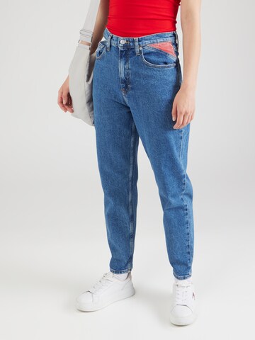 Tommy Jeans Regular Дънки 'MOM JeansS' в синьо: отпред