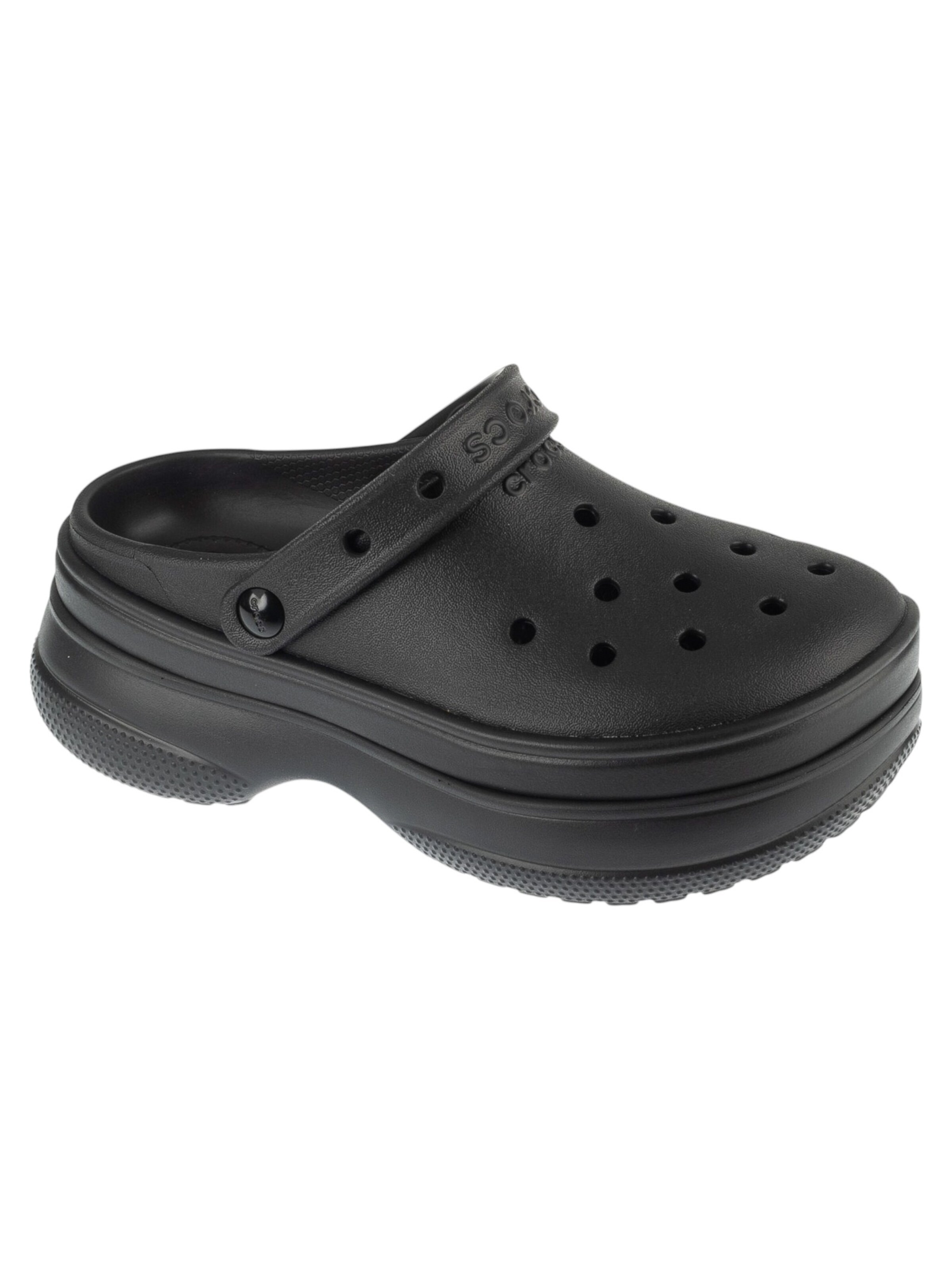 Crocs Clogs in Zwart: voorkant