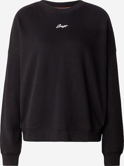 BOSS Collegepaita värissä musta / valkoinen, Tuotenäkymä