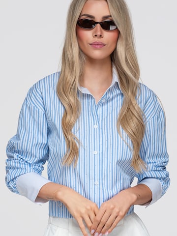 Ombre Blus i blå