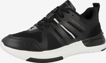 Calvin Klein Jeans Regular Sneakers laag in Zwart: voorkant