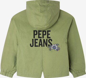 Pepe Jeans Φθινοπωρινό και ανοιξιάτικο μπουφάν 'WINNIE' σε πράσινο