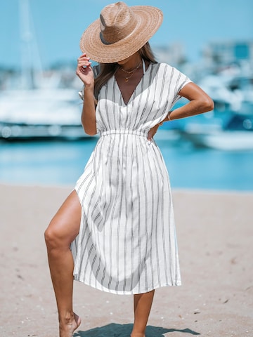 Cupshe Beach Dress in White