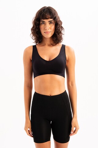 Justever T-shirt BH in Zwart