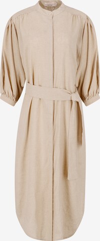 Robe-chemise LolaLiza en beige : devant