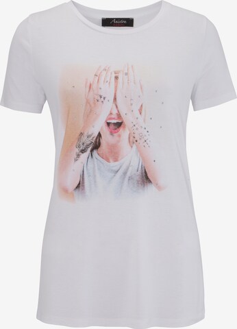 Aniston CASUAL Shirt in Weiß: predná strana