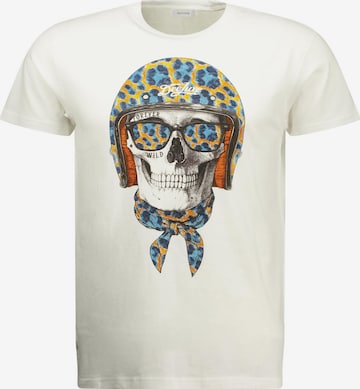 T-Shirt 'Wander' Deeluxe en blanc : devant