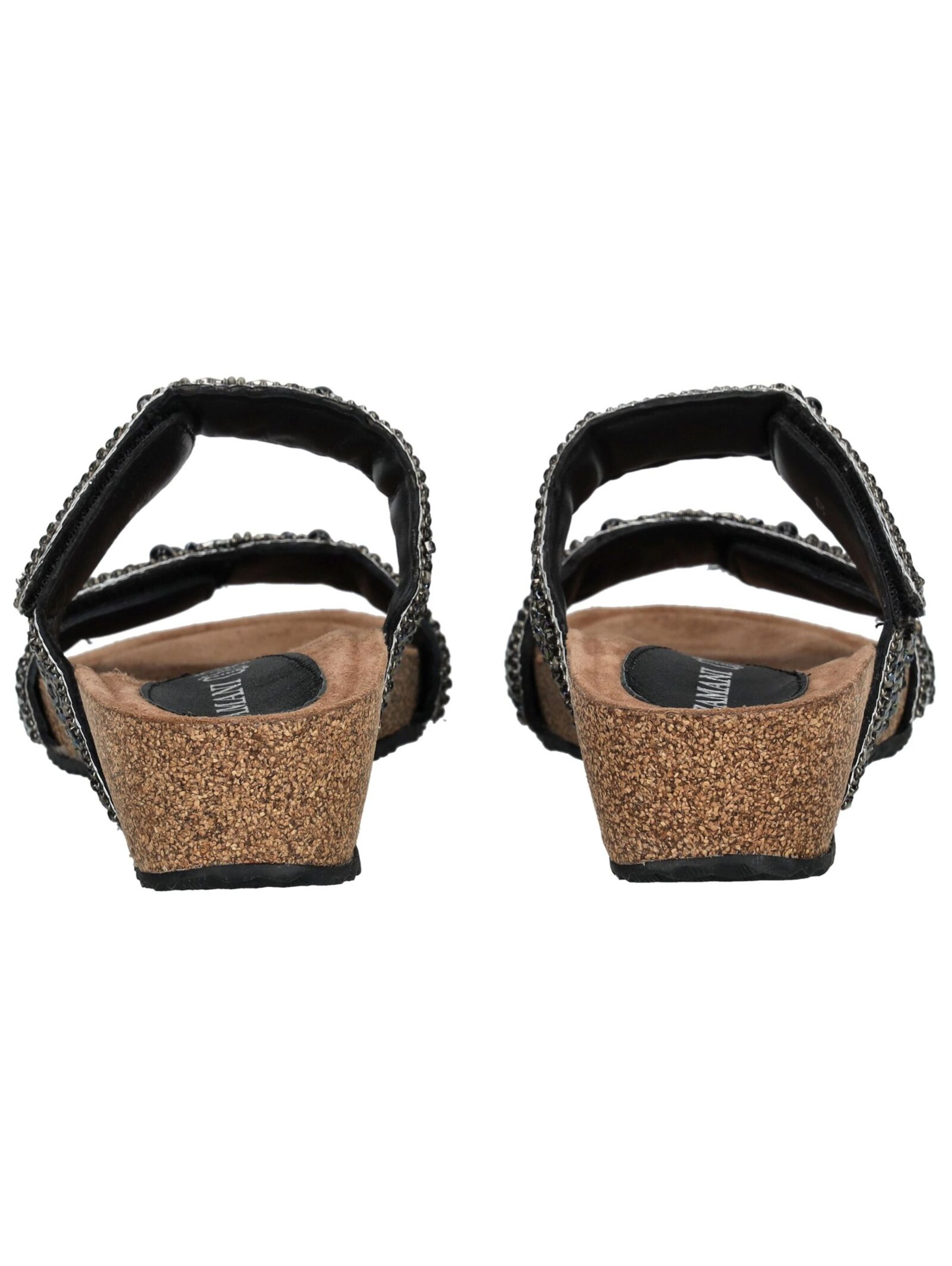 LAZAMANI Mules in Black