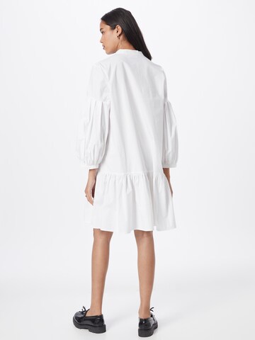 MSCH COPENHAGEN - Vestido camisero en blanco