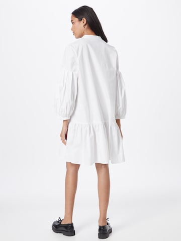 MSCH COPENHAGEN Košilové šaty – bílá