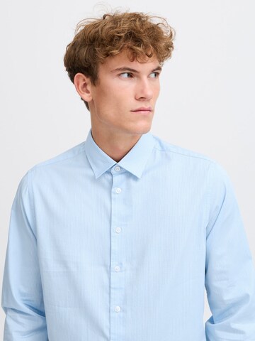 Casual Friday Regular Fit Businesshemd ' CFGRIFFIN ' in Blau