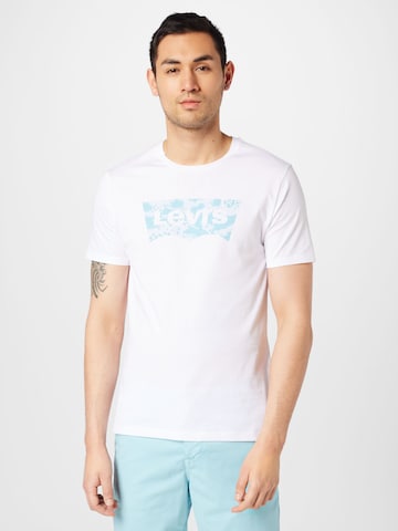 Tricou 'LSE Graphic Crewneck ' de la LEVI'S ® pe alb: față