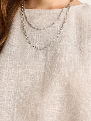 Top di Bianco Lucci in grigio