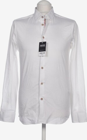 Ted Baker Button Up Shirt in XXXL in White: front