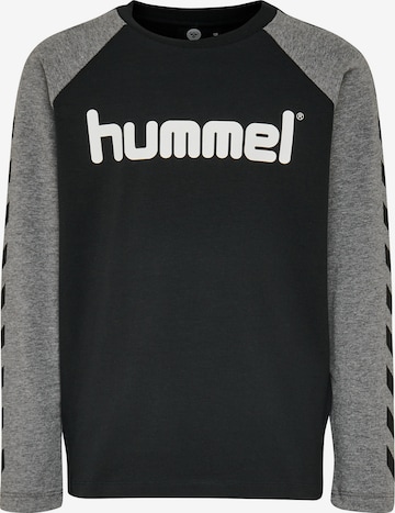 T-Shirt fonctionnel 'BOYS' Hummel en noir : devant