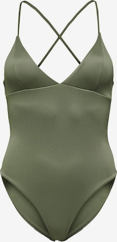 Maillot de bain ONLY en vert : devant