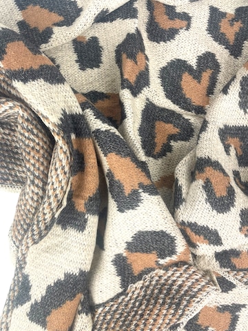 Kumixi Oversizeschal 'Leo' in Beige